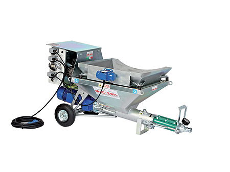 MAC-EDIL snc: producers float finishers, plaster sprayers, mixers,  traditional plaster pumps, premixed, termointonaco